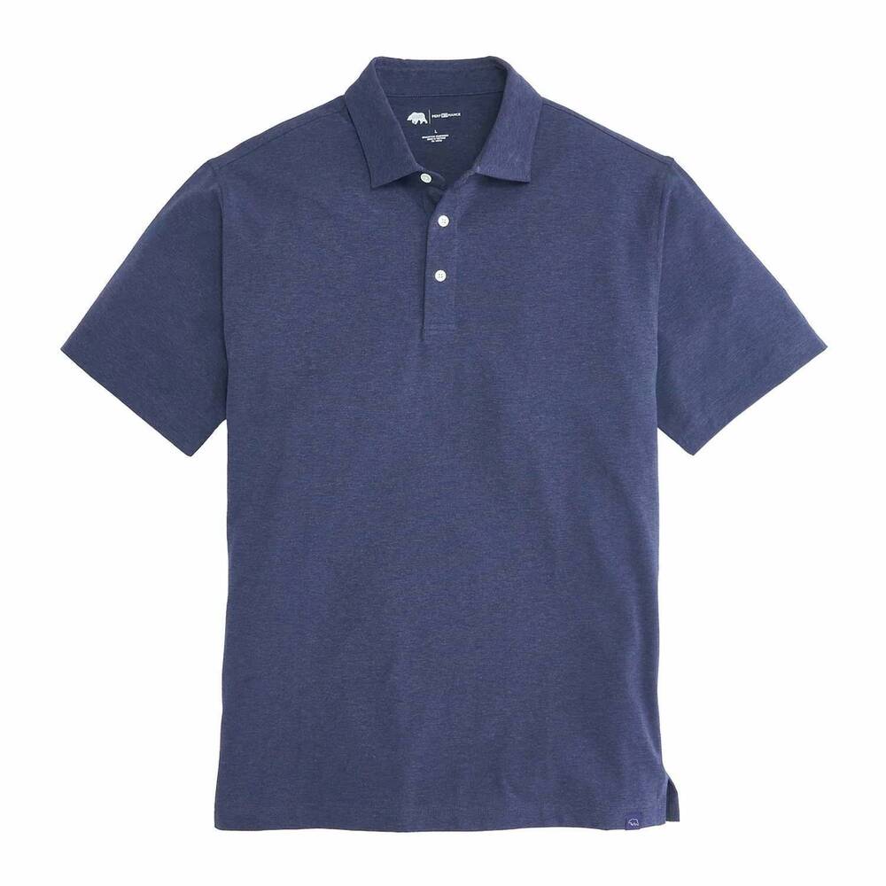 NEW ONWARD RESERVE men's solid icon polo in navy